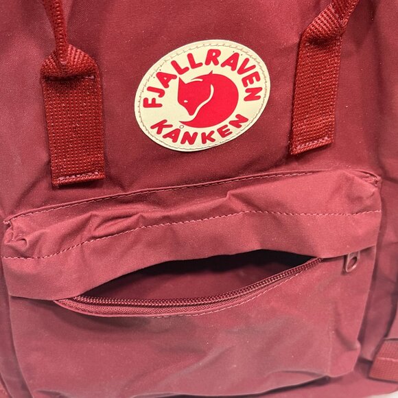 Fjällräven Kånken Classic Backpack - Ox Red - Durable School & Travel Bag